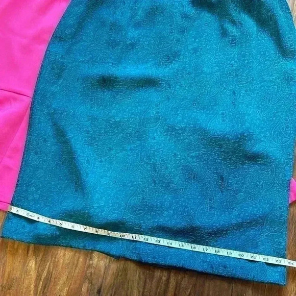 LOT: Women’s Plus- Knee-length Size 18 Skirts Pink Teal Curvy Feminine - Picture 6 of 12